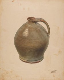 Jug, c. 1938. Creator: Frank Fumagalli.