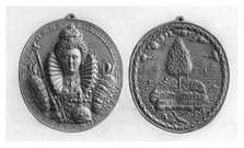 Queen Elizabeth I medal, 16th century, (1896). Artist: Unknown