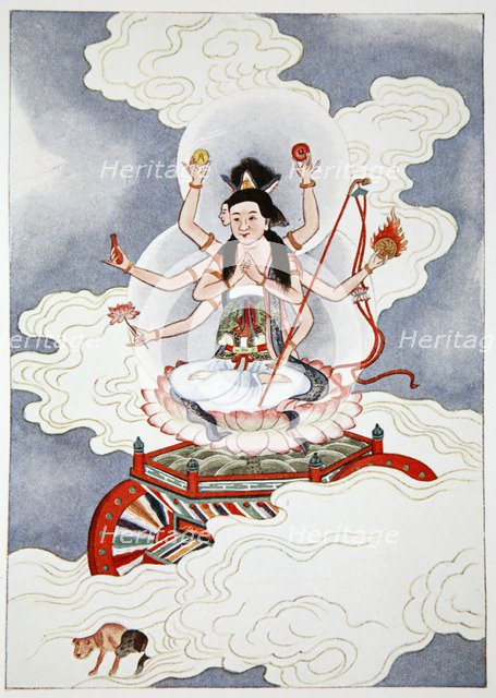 Tou Mu, Goddess of the North Star, 1922. Artist: Unknown