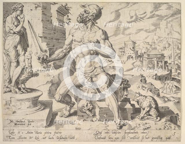 Simeon, from the series The Twelve Patriarchs, 1550. Creator: Dirck Volkertsen Coornhert.