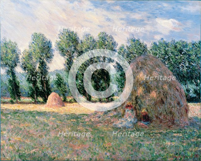 Haystacks, 1885. Artist: Monet, Claude (1840-1926)