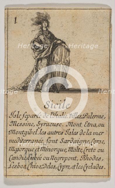 Sicile, 1644. Creator: Stefano della Bella.