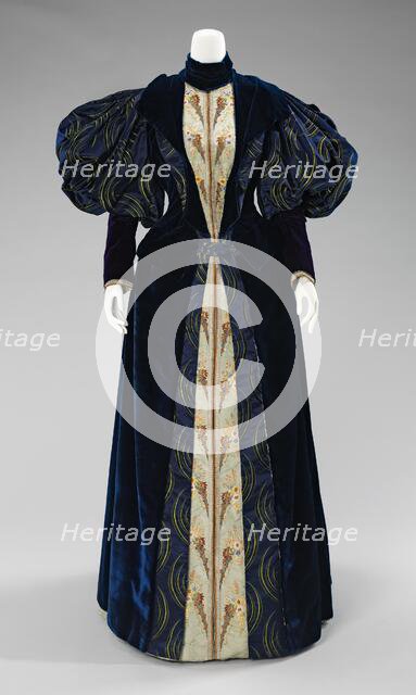 Dress, French, 1895. Creator: Laboudt & Robina.