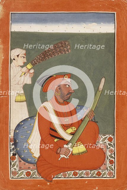 Raja Sidh Sen (Reigned 1684-1727), between 1750 and 1775. Creator: Unknown.