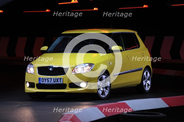 SKODA Fabia 2007. Artist: Simon Clay.