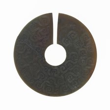 Slit Disc (jue), Eastern Zhou period, 7th century B.C. Creator: Unknown.