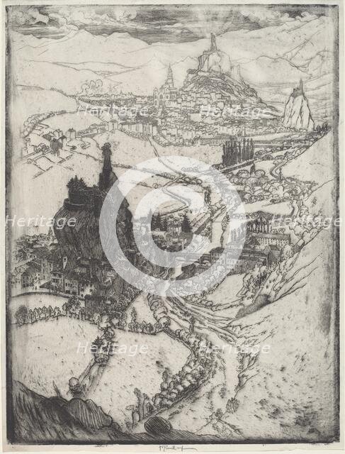 Le Puy, 1894. Creator: Joseph Pennell.