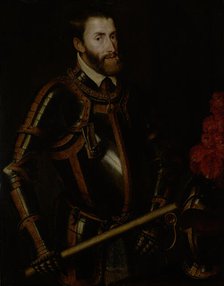 Portrait of Charles V Habsburg (1500-1558), 2nd half of 16th century. Creator: Unknown.