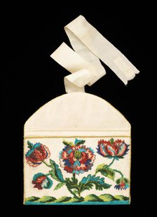 Purse, French, ca. 1760. Creator: Unknown.