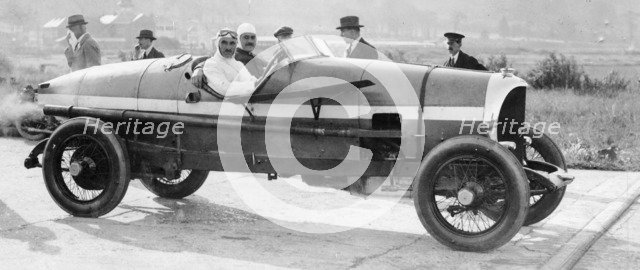 SF Edge in a Spyker car, 1922. Artist: Unknown