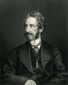 'Edward G.E.L. Bulwer-Lytton, Lord Lytton', (1850), c1884. Creator: Unknown.