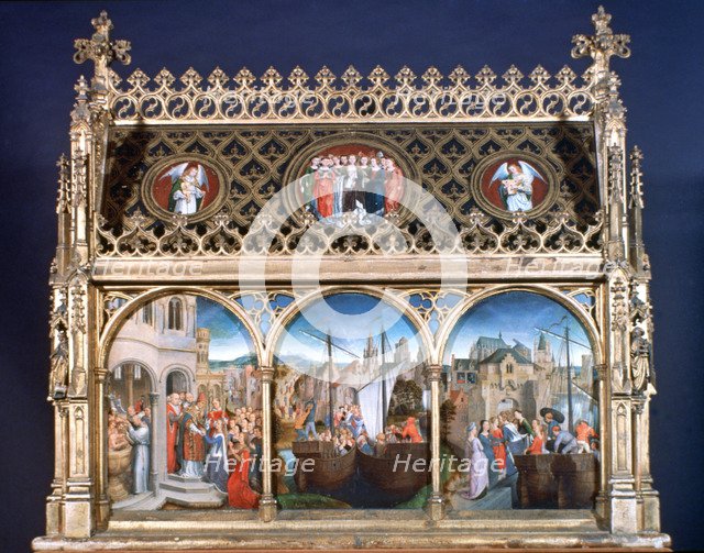 'St Ursula Shrine', 1489. Artist: Hans Memling
