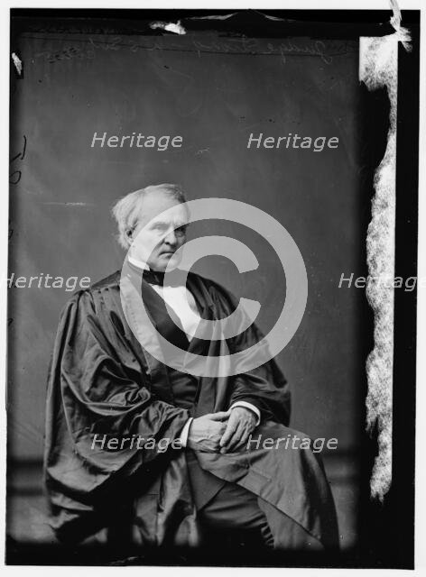 Judge William Strong, (U.S. Supreme Court), between 1870 and 1880. Creator: Unknown.