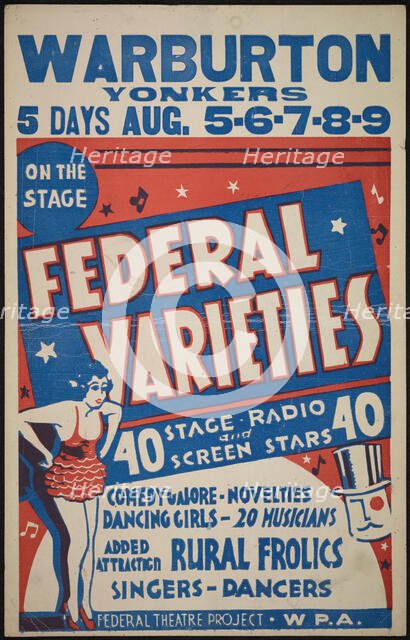 Federal Varieties, Yonkers, NY, [193-]. Creator: Unknown.