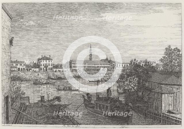 Ale Porte del Dolo, c. 1735/1746. Creator: Canaletto.