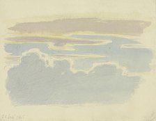 Clouds, 1865. Creator: Carl Theodor Reiffenstein.