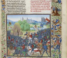 The Battle of Roosebeke on 27 November 1382, ca 1470-1475. Creator: Liédet, Loyset (1420-1479).