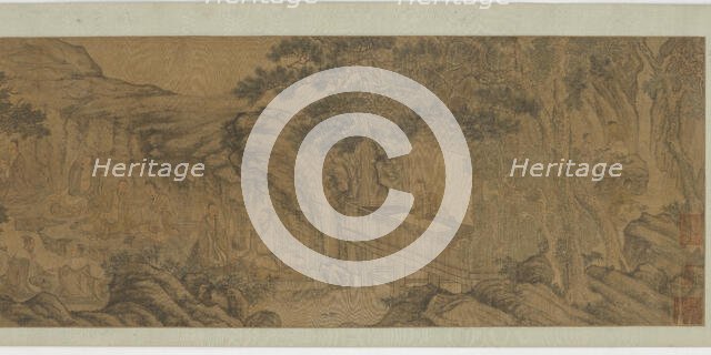 Gathering at the Orchid Pavilion, Ming dynasty, 16th-17th century. Creator: Unknown.