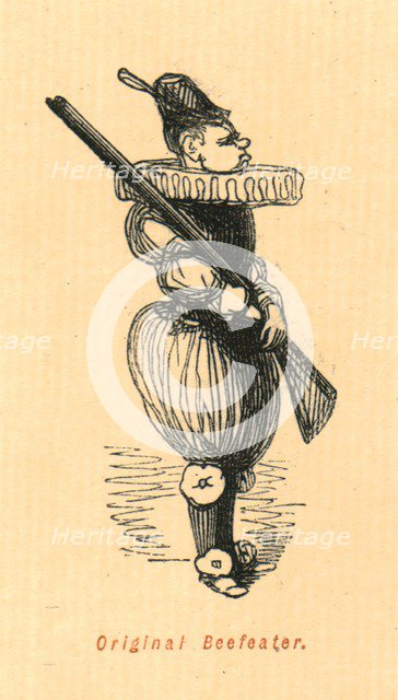 'Original Beefeater', 1897.  Creator: John Leech.