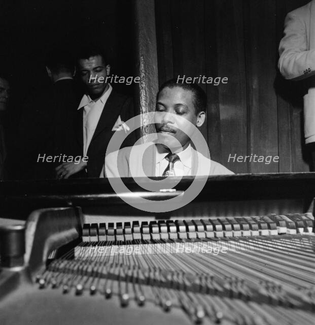 Portrait of Kenny Kersey, Café Society (Downtown), New York, N.Y., ca. June 1947. Creator: William Paul Gottlieb.