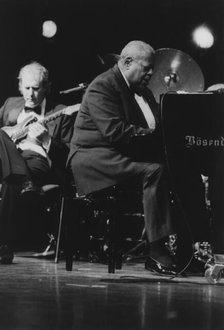 Oscar Peterson, North Sea Jazz Festival, Netherlands, 1995. Creator: Brian Foskett.