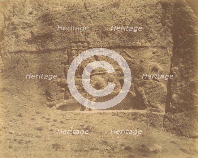 (4) [Naksh-i Rustam, Near Persepolis], 1840s-60s. Creator: Luigi Pesce.