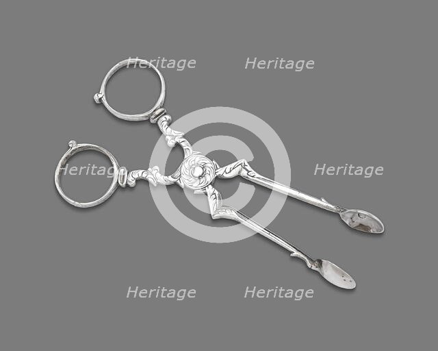 Sugar Tongs, 1741/75. Creator: John Tanner.