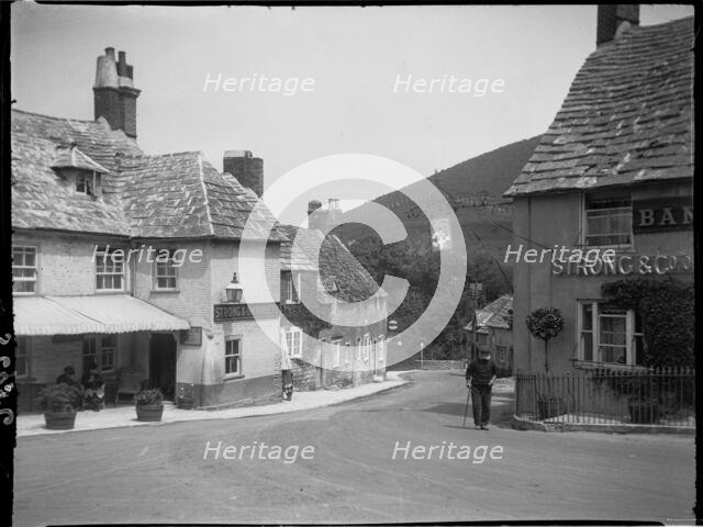 Corfe Castle, Purbeck, Dorset, 1927. Creator: Katherine Jean Macfee.