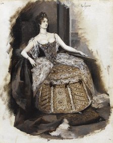 Duchess Josiane, c1886. Creator: Georges Antoine Rochegrosse.