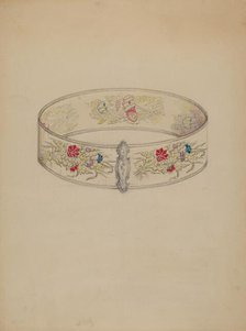 Belt, c. 1936. Creator: Jean Peszel.