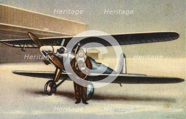 Darmstadt D-18 biplane, 1920s, (1932). Creator: Unknown.