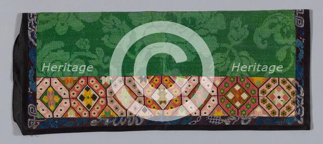 Trouser Band, China, Qing dynasty (1644-1911), 1875/1900. Creator: Unknown.