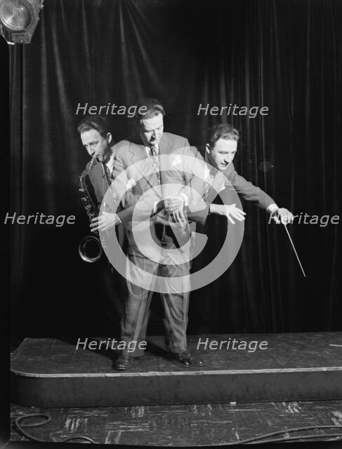 Portrait of Jerry Jerome, ca. June 1947. Creator: William Paul Gottlieb.
