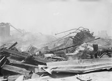 Dreamland burned, Coney Island, 1911. Creator: Bain News Service.
