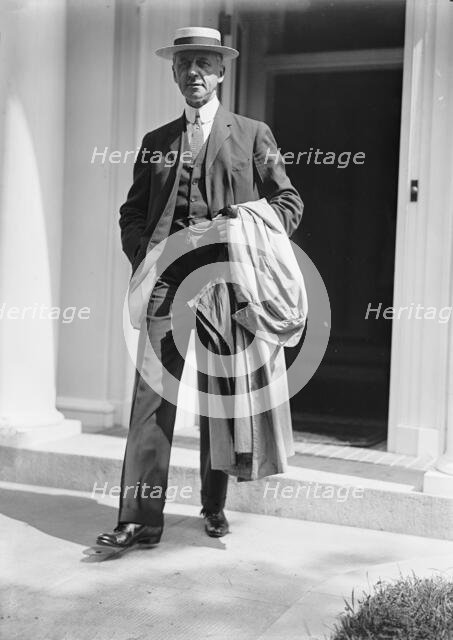 Mahlon H. [sic] Pitney, Associate Justice, U.S. Supreme Court, 1913. Creator: Harris & Ewing.