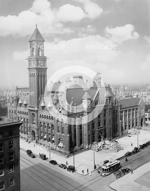 Post office, Detroit, Mich., c.between 1910 and 1920. Creator: Unknown.