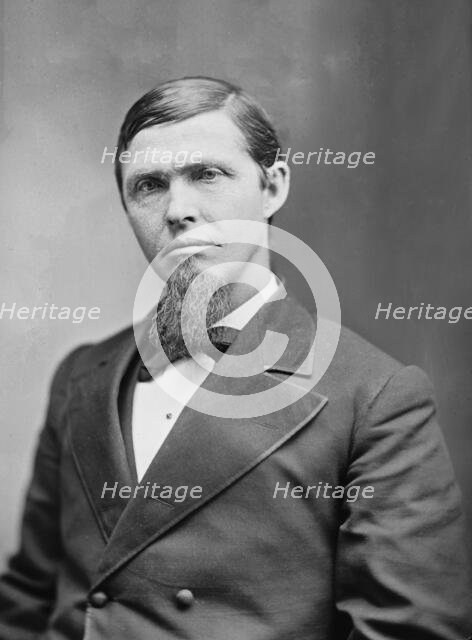 Senator Preston Bierce Plumb of Kansas, 1870-1880. Creator: Unknown.