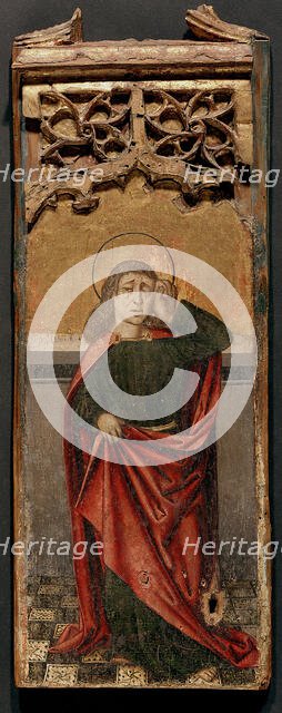 St John Mourning, 17th century. Creator: Unknown.