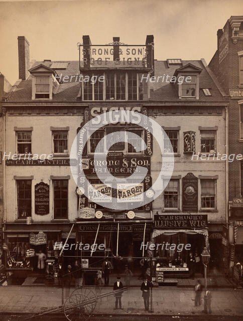 476 Broadway, New York, 1870. Creator: Unknown.