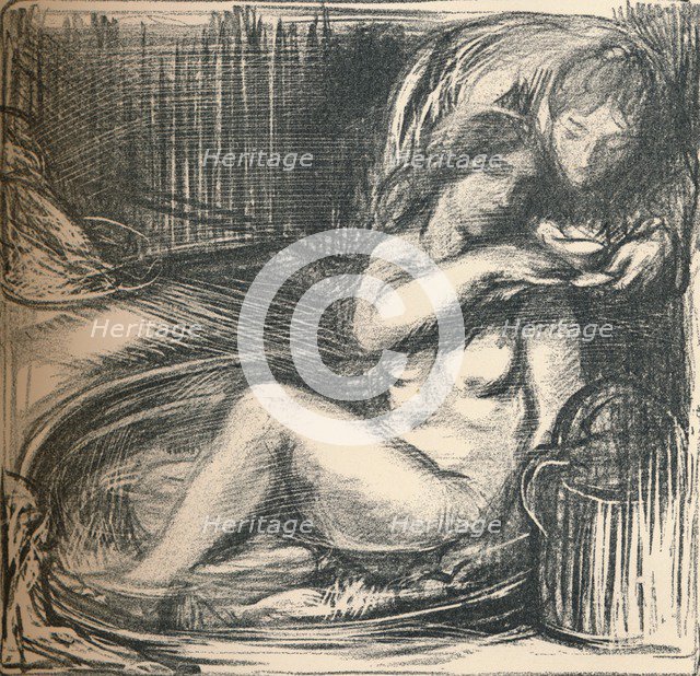 'The Cup of Tea', c1891. Artist: Charles Shannon.