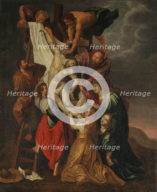 The Descent from the Cross. Copy after Rubens, probably 18th century. Creator: Unknown.