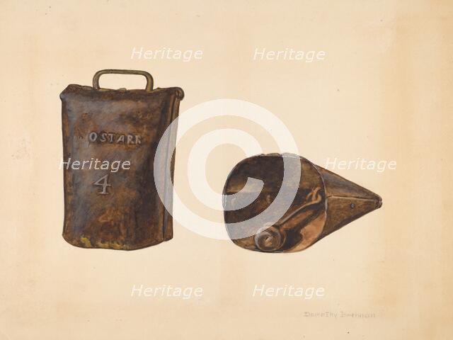 Cow Bell #4, c. 1936. Creator: Dorothy Brennan.