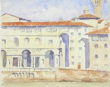 Italian buildings. Creator: Maria Wiik.