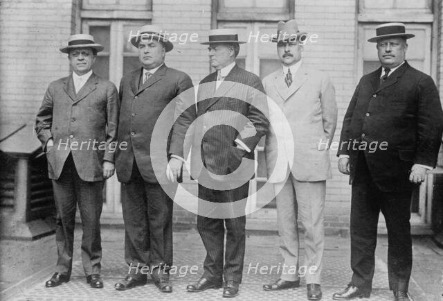 Urey Woodson, KY; N.E. Mack, Buffalo; Robt. Crain, Baltimore; Roger Sullivan, Chicago...1912. Creator: Bain News Service.