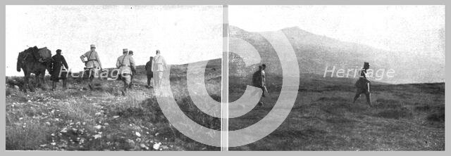 'Le general de Castelnau a Salonique; a travers la plaine et les hauteurs de Macadoine..., 1916. Creator: Unknown.