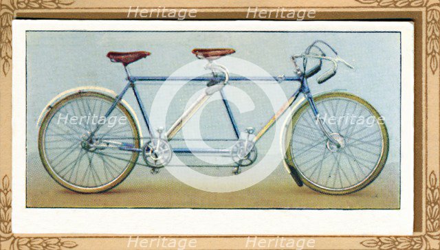 'Touring Tandem', 1939. Artist: Unknown.