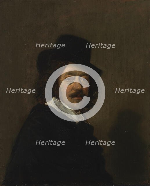 Frans Hals, Self Portrait, copy. Creator: Follower of Frans Hals.