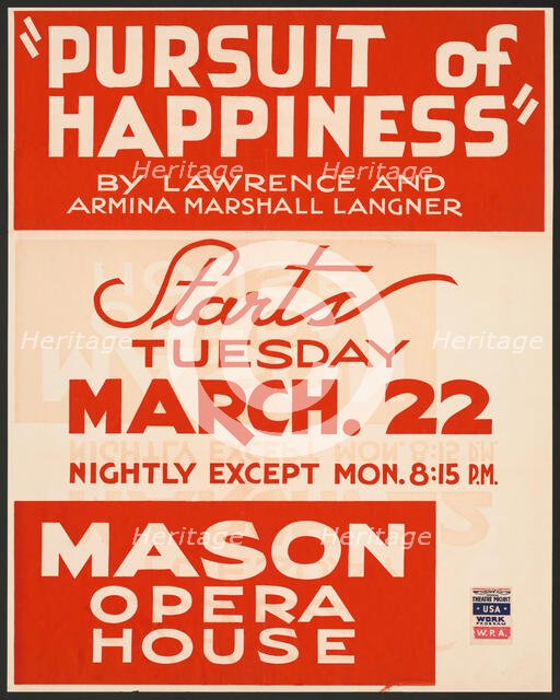 Pursuit of Happiness, Los Angeles, [193-]. Creator: Unknown.