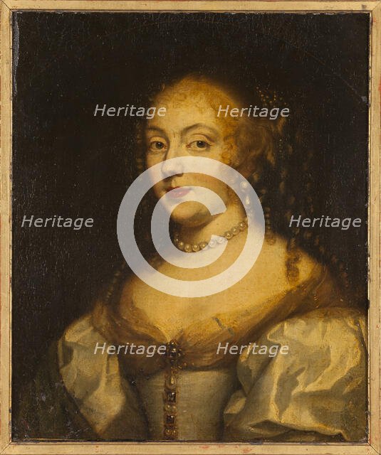 Portrait of Marie de Rabutin-Chantal, Marquise de Sévigné (1626-1696) . Creator: Anonymous.