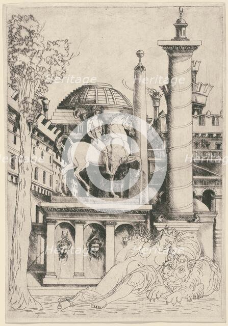 Allegory of Fortitude (?), c. 1515/1520. Creator: Master of 1515.